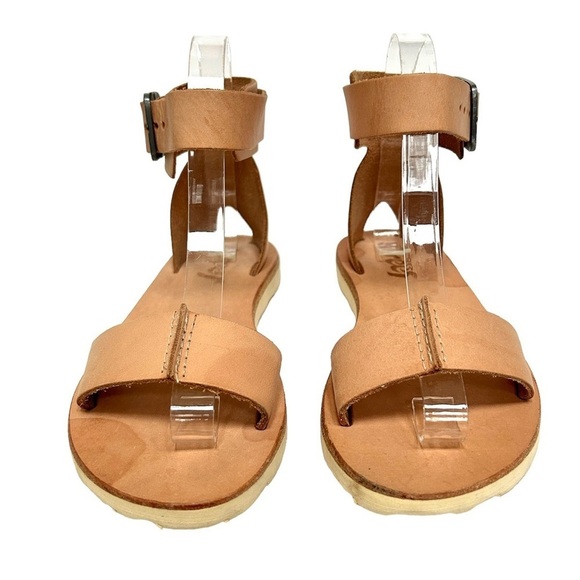 REEF Vibram Sole Voyage “Gladiator” Beige Tan Sandal, Size 6.5 - Picture 10 of 14